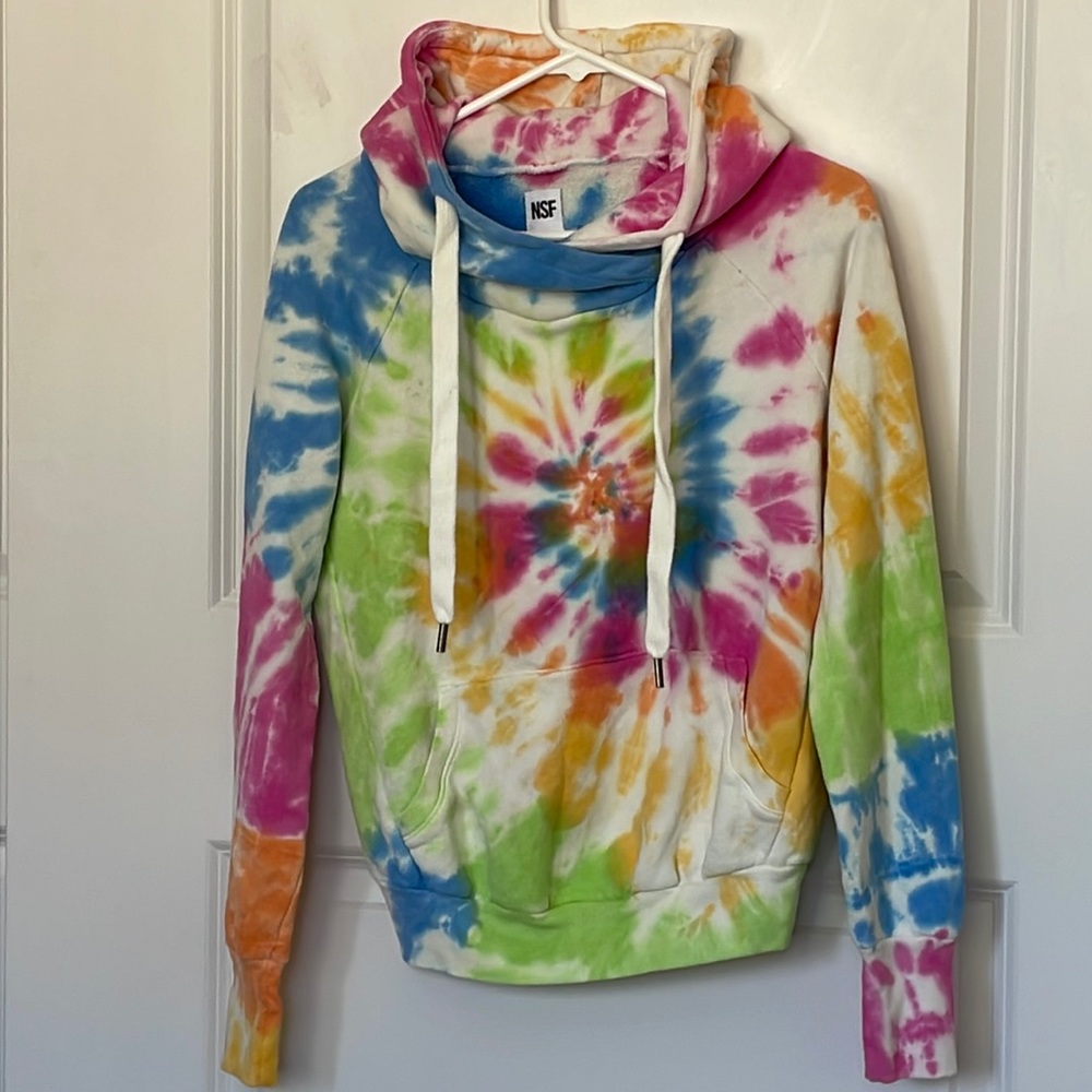 NSF Lisse Skittles Dye Hoodie XS